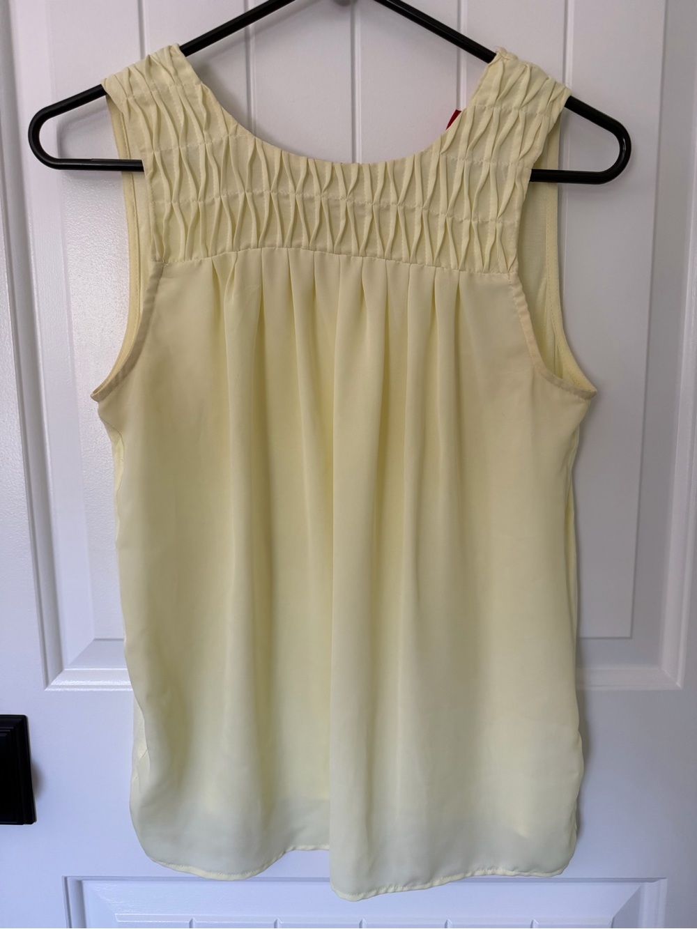 Women’s Elle Sleeveless Yellow Blouse